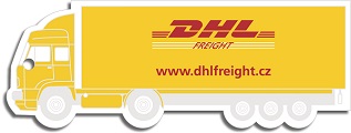 Aromatická visačka DHL